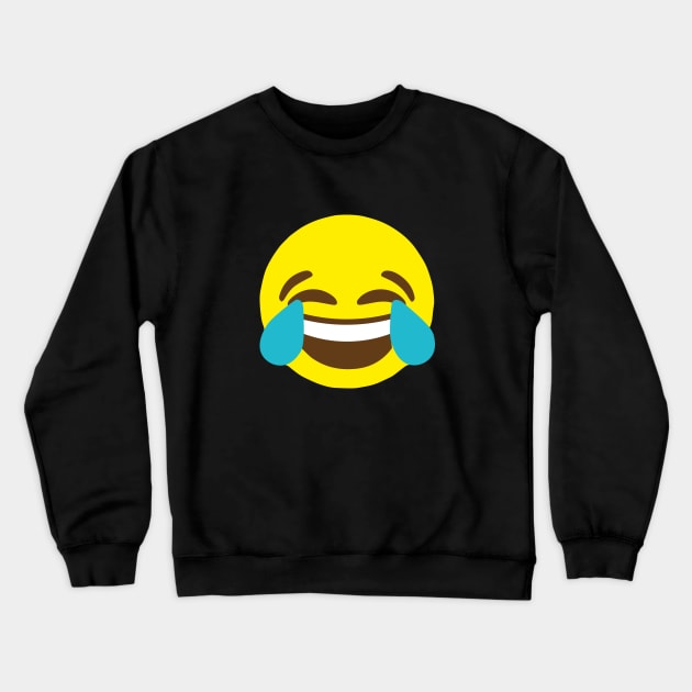 Laugh Crewneck Sweatshirt by tjfdesign